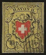 Schweiz   .   Yvert   . 15 (2 Scans)   . 1850  .    O  .     Gestempelt - 1843-1852 Federal & Cantonal Stamps