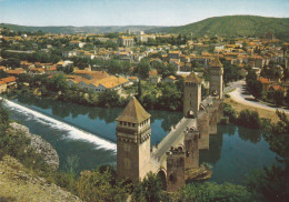 46, Cahors, Vue Panoramique Sur Le Pont Valentré Et La Ville - Cahors