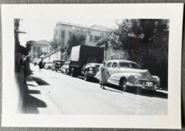 Photographie Ancienne ORIGINALE SNAPSHOT VOITURE CROIX ROUGE SYRIE  7,5 X 4,8 ENV CM ( RefJS17 ) - Cars