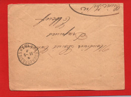 (RECTO / VERSO) ENVELOPPE AVEC CACHET TRESOR ET POSTES LE 11/5/1917 - SECTEUR POSTAL 187 - Lettres & Documents