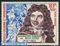 New Caledonia 1973 Moliere 1v, Mint NH, Performance Art - Theatre - Art - Authors - Unused Stamps