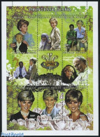 Togo 1997 Princess Diana 8v M/s, Mint NH, History - Charles & Diana - Kings & Queens (Royalty) - Case Reali