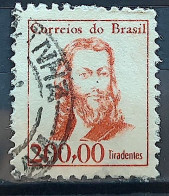 Brazil Regular Stamp RHM 523 Famous Figures Tiradentes 1965 Circulated 9 - Oblitérés