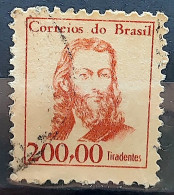 Brazil Regular Stamp RHM 523 Famous Figures Tiradentes 1965 Circulated 4 - Oblitérés