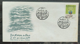 Envelope FDC 694 1997 World Water Day CBC DF 1 - FDC