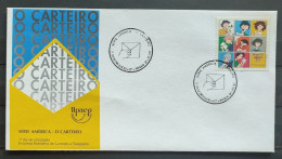 Envelope FDC 690 1997 America Postman Series UPAEP Postal Service CBC DF 5 - FDC