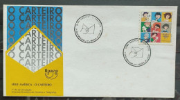 Envelope FDC 690 1997 America Postman Series UPAEP Postal Service CBC DF 6 - FDC