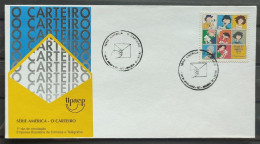 Envelope FDC 690 1997 America Postman Series UPAEP Postal Service CBC DF 3 - FDC