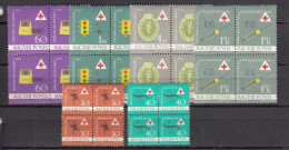 Hungary 1961 - Healthcare, Mi-Nr. 1747/52, Bloc Of Four, MNH** - Unused Stamps