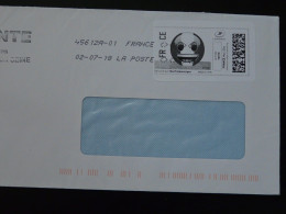 Coupe Du Monde Football 2018 World Cup Timbre En Ligne Montimbrenligne Sur Lettre (e-stamp On Cover) Ref TPP 5274 - 2018 – Rusia