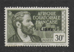 AFRIQUE EQUATORIALE FRANCAISE - AEF - A.E.F. - 1941 - YT 103** - Ongebruikt