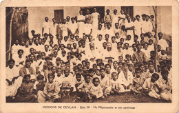 ET-INDE MISSIONS DE CEYLAN MISSIONNAIRE ET SON PATRONAGE-N°T1201-E/0389 - India