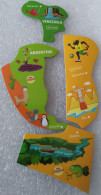 Lot De 4 Aimants Brossard Nouvelle Collection - Tourismus