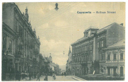 UK 72 - 23217 CZERNOWITZ, Cernauti, Bucovina, Street Stores, Ukraine - Old Postcard, CENSOR - Used - 1918 - Ukraine