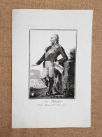 Gebhard Leberecht Von Blucher (1742 – 1819) Feldmaresciallo Acquaforte Del 1815 - Vor 1900