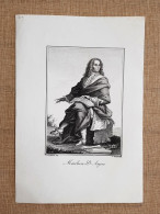 Jean-Baptiste De Boyer (1704 – 1771) Scrittore Acquaforte 1815 Batelli E Fanfani - Antes 1900