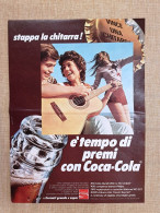 Coca Cola Tempo Di Premi! Pubblicità Vintage Anni '70 - Andere & Zonder Classificatie