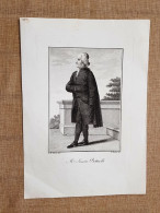 Saverio Bettinelli (1718 – 1808) Gesuita Acquaforte Del 1815 Batelli E Fanfani - Voor 1900