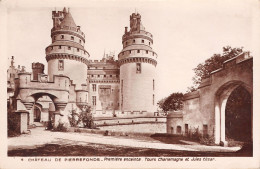 60-PIERREFONDS LE CHATEAU-N°T1205-A/0017 - Pierrefonds