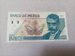 Billete De México De 10 Pesos, Año 1994, UNC - Mexico