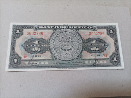 Billete México, 1 Peso, Año 1954, UNC - Mexico