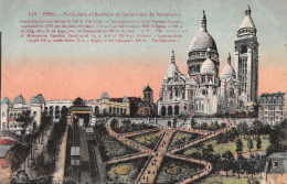 75-PARIS LE SACRE CŒUR ET LE FUNICULAIRE-N°T1209-E/0227 - Sacré Coeur