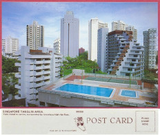 Singapore TANGLIN AREA, York Hotel In Centre +/-1982 Vintage, S8328  PUB. BY. S.W. SINGAPORE_UNC_cpc - Singapore