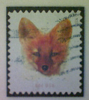 United States, Scott #5742, Used(o), 2023, Red Fox, 40¢, Multicolored - Used Stamps