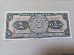 Billete México, 1 Peso, Año 1967, UNC - Mexico