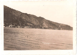 06 - MENTON - Photographie Ancienne 6,2 X 8,6 Cm, Datée 18 Juillet 1939 - PONT SAINT-LOUIS - POINTE GRIMALDI - (photo) - Menton