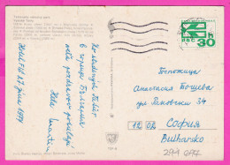 294697 / Slovakia Tatranský Národný Park Vysoke Tatry Štrbské Pleso PC 1977 USED 30h Postal Code Campaign Czechoslovakia - Cartas & Documentos