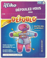 FRANCE DEFOULO SERIE 55902 NEUF POUR COLLECTION - Lotterielose