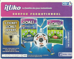 FRANCE GOAL SERIE 59601 NEUF POUR COLLECTION - Lottery Tickets