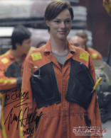 Jen Jennifer Halley As Diana Seelix Battlestar Galactica 10x8 Hand Signed Photo - Other & Unclassified