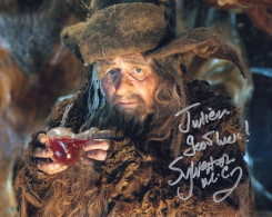 Sylvester McCoy In The Hobbit Film 10x8 Hand Signed Postcard Photo - Autres & Non Classés