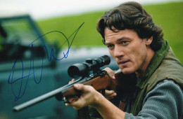 Luke Evans Clash Of The Titans Tolkien The Hobbit 12x8 Hand Signed Photo - Other & Unclassified