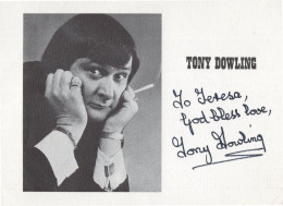 Tony Dowling Comedian Vintage Hand Signed Photo - Other & Unclassified