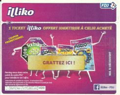 FRANCE ILLIKO SERIE 56201 NEUF POUR COLLECTION - Lottery Tickets