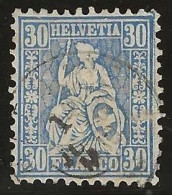 Schweiz   .   Yvert   . 46      .   '67-'68   .    O  .     Gestempelt - Used Stamps