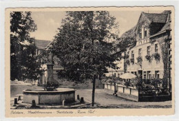 39092281 - Idstein. Stadtbrunnen Gaststaette Zum Tal Ungelaufen  Leichte Abschuerfungen, Leicht Fleckig, Kleiner Knick  - Idstein