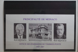 Monaco Block 37 Mit 1820-1822 Postfrisch #UA620 - Altri & Non Classificati