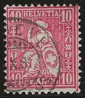 Schweiz   .   Yvert   .  51         .   1881  .    O  .     Gestempelt - Used Stamps