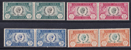 South West Africa. 1935 Y&T. 68 / 75. MH. Parejas - Zuidwest-Afrika (1923-1990)