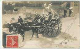 20916 - DOUE LA FONTAINE - CARTE PHOTO - FETE DES FLEURS 1908 - Doue La Fontaine