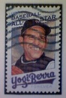United States, Scott #5608, Used(o), 2021,Yogi Berra, (55¢), Multicolored - Used Stamps