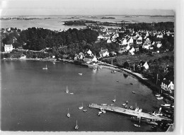 10678 - ILE AUX MOINES - CPSM - VUE PANORAMIQUE DU PORT - Ile Aux Moines