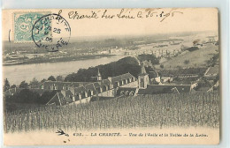 13888 - LA CHARITE SUR LOIRE - VUE DE L ASILE ET DE LA VALLEE DE LA LOIRE - La Charité Sur Loire