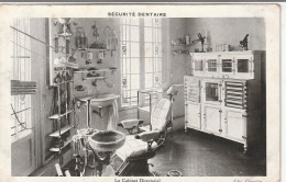 99 - CARTE SECURITE DENTAIRE . LE CABINET DIRECTORIAL . EDIT. CHEURLIN . SCAN RV - Gesundheit