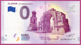 0-Euro UEHR 01 2018  GLANUM - SAINT-REMY-DE-PROVENCE - Pruebas Privadas