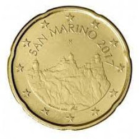 San Marino 2024  20 Cent       UNC Uit De Rol - UNC Du Rouleaux . - San Marino